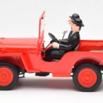 Jeep Willys Tintin 2 フィギュア UT Models 1:18 - image 3 of 6