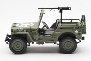 Jeep Willys MB US Army D-Day 1944 Norev 1:18 189016 メタル - 画像 4/10