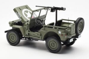 Jeep Willys MB US Army D-Day 1944 Norev 1:18 189016 メタル - 画像 7/10