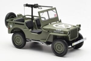 Jeep Willys MB US Army D-Day 1944 Norev 1:18 189016 メタル - 画像 8/10
