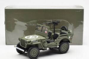 Jeep Willys MB US Army D-Day 1944 Norev 1:18 189016 メタル - 画像 10/10
