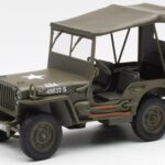 Jeep Willys キャンバストップ UT Models 1:18