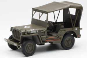 Jeep Willys キャンバストップ UT Models 1:18