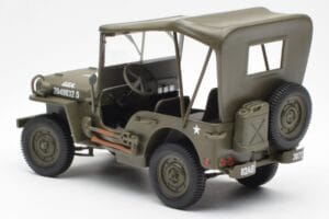 Jeep Willys キャンバストップ UT Models 1:18 180149002 メタル - 画像 5/6