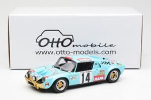 Jide 1600S Gr.4 #14 J. Ragnotti / Jaubert Criterium des Cevennes 1972 Otto 1:18 OT287 レジン - 画像 6/6