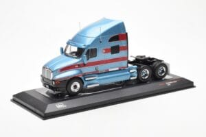 Kenworth T2000 ライトブルー レッド IXO 1:43 TR180 メタル - 画像 2/4