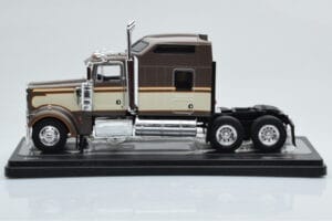 Kenworth W900 ブラウン IXO 1:43 TR145 メタル - 画像 2/4