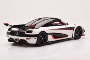 Koenigsegg Agera RS アークティックホワイト GT Spirit 1:18 GT877 レジン - 画像 2/6