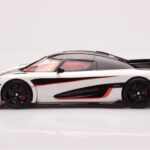 Koenigsegg Agera RS アークティックホワイト GT Spirit 1:18 - image 3 of 6
