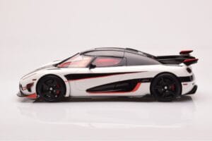 Koenigsegg Agera RS アークティックホワイト GT Spirit 1:18 GT877 レジン - 画像 3/6