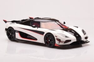 Koenigsegg Agera RS アークティックホワイト GT Spirit 1:18 GT877 レジン - 画像 4/6
