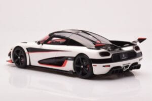 Koenigsegg Agera RS アークティックホワイト GT Spirit 1:18 GT877 レジン - 画像 5/6