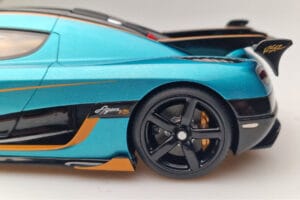 Koenigsegg Agera RSR ブルー GT Spirit 1:18 GT390 レジン - 画像 6/9