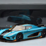 Koenigsegg Agera RSR ブルー GT Spirit 1:18 - image 9 of 9