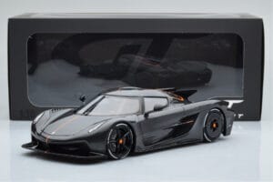 Koenigsegg Jesko Absolut グラファイトグレー Asia Exclusive GT Spirit 1:18 CLDC025 レジン - 画像 6/6
