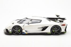 Koenigsegg Jesko Attack ホワイト GT Spirit 1:18 GT389 レジン - 画像 3/6