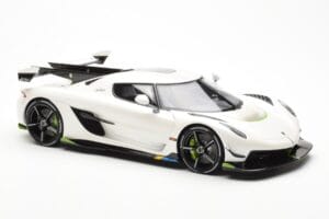 Koenigsegg Jesko Attack ホワイト GT Spirit 1:18 GT389 レジン - 画像 4/6