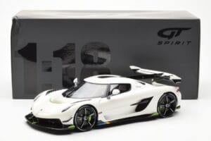 Koenigsegg Jesko Attack ホワイト GT Spirit 1:18 GT389 レジン - 画像 6/6