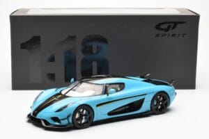 Koenigsegg Regera ベイビーブルー GT Spirit 1:18 GT881 レジン - 画像 6/6