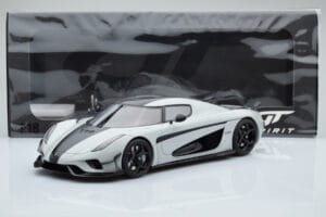 Koenigsegg Regera グレー Asia Exclusive GT Spirit 1:18 CLDC026 レジン - 画像 5/5