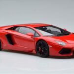 Lamborghini Aventador LP700-4 アンドロメダレッド AUTOart 1:18 - image 6 of 10