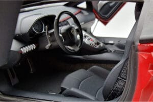 Lamborghini Aventador LP700-4 アンドロメダレッド AUTOart 1:18 74669 メタル - 画像 8/10