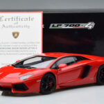 Lamborghini Aventador LP700-4 アンドロメダレッド AUTOart 1:18 - image 10 of 10