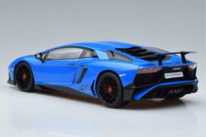Lamborghini Aventador LP750-4 SV ブルー AUTOart 1:18 74559 コンポジット - 画像 6/8