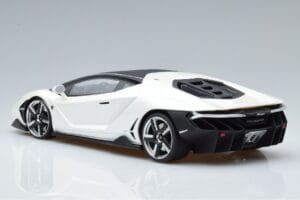Lamborghini Centenario パールホワイト GT Spirit 1:18 GTS18503W レジン - 画像 5/6