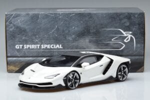 Lamborghini Centenario パールホワイト GT Spirit 1:18 GTS18503W レジン - 画像 6/6