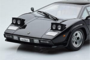 Lamborghini Countach LP5000S ブラック AUTOart 1:18 74533 メタル - 画像 8/10