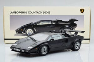 Lamborghini Countach LP5000S ブラック AUTOart 1:18 74533 メタル - 画像 10/10