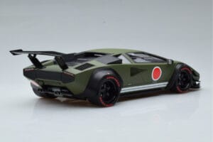 Lamborghini Countach Khyzyl Saleem Huratach GT Spirit 1:18 GT809 レジン - 画像 2/6