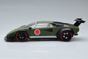 Lamborghini Countach Khyzyl Saleem Huratach GT Spirit 1:18 GT809 レジン - 画像 3/6