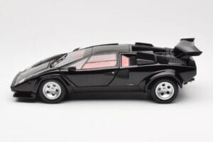 Lamborghini Countach LP 5000 Quattrovalvole ブラック Kyosho 1:18 08320BK メタル - 画像 4/8