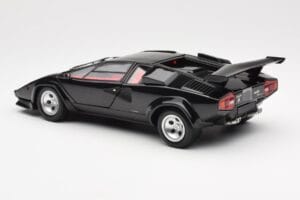 Lamborghini Countach LP 5000 Quattrovalvole ブラック Kyosho 1:18 08320BK メタル - 画像 7/8
