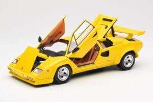 Lamborghini Countach LP 5000 Quattrovalvole イエロー Kyosho 1:18 08320Y メタル - 画像 2/8
