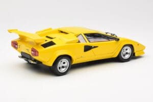 Lamborghini Countach LP 5000 Quattrovalvole イエロー Kyosho 1:18 08320Y メタル - 画像 3/8