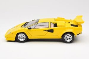 Lamborghini Countach LP 5000 Quattrovalvole イエロー Kyosho 1:18 08320Y メタル - 画像 4/8