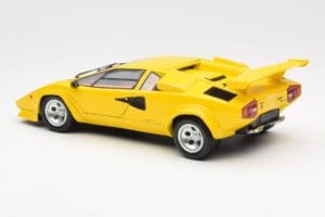 Lamborghini Countach LP 5000 Quattrovalvole イエロー Kyosho 1:18 08320Y メタル - 画像 7/8