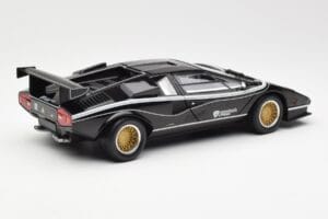 Lamborghini Countach LP 500R ブラック Kyosho 1:18 08320C メタル - 画像 3/8