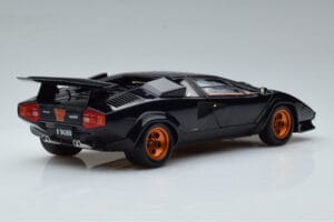 Lamborghini Countach LP500S Walter Wolf ダークブルー Kyosho 1:18 08320D メタル - 画像 3/11