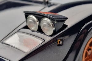 Lamborghini Countach LP500S Walter Wolf ダークブルー Kyosho 1:18 08320D メタル - 画像 10/11