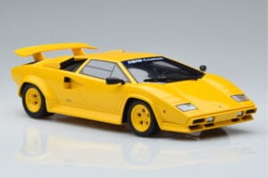 Lamborghini Countach Turbo Koenig Specials イエロー GT Spirit 1:18 KJ010 レジン - 画像 4/6