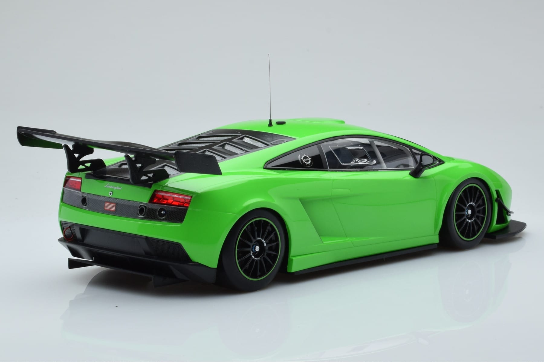 Lamborghini Gallardo LP600+ GT3 グリーン Minichamps 1:18 151111101 メタル - 画像 2/6