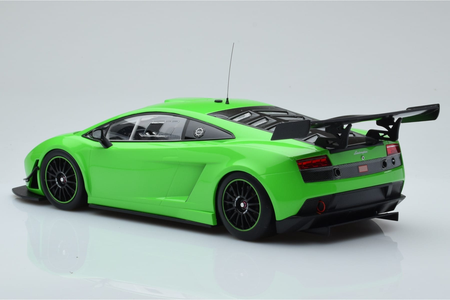 Lamborghini Gallardo LP600+ GT3 グリーン Minichamps 1:18 151111101 メタル - 画像 5/6