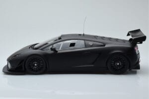 Lamborghini Gallardo LP600+ GT3 マットブラック Minichamps 1:18 151111100 メタル - 画像 3/6