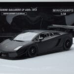 Lamborghini Gallardo LP600+ GT3 マットブラック Minichamps 1:18 - image 6 of 6