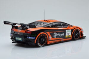Lamborghini Gallardo LP600+ GT3 Rhinos Leipert Motorsport #12 A. Petrishin / D. Leiper ADAC GT Masters 2011 Minichamps 1:18 1 - 画像 2/6