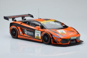 Lamborghini Gallardo LP600+ GT3 Rhinos Leipert Motorsport #12 A. Petrishin / D. Leiper ADAC GT Masters 2011 Minichamps 1:18 1 - 画像 4/6